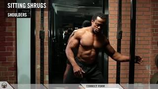 WHERE DO YOU PUT YOUR ARMS DURING A SHOULDER SHRUG? Build Huge Shoulders Safely and efficiently.