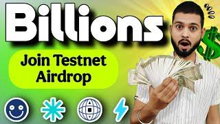 Billion Network Airdrop - Join Early Phase Testnet Now