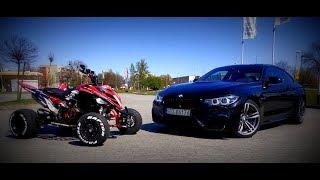 Raptor 1300cc 205HP Panigale    Vs  BMW M-4  450HP  &  Yamaha YXZ 1000