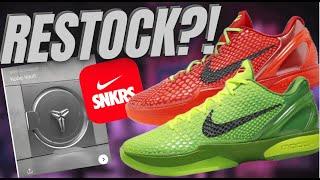SNKRS KOBE VAULT DROPPING SOON? RESTOCK ON POTENTIAL GRAILS AND NEW COLORWAYS!