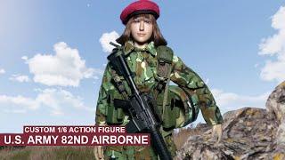 Custom 1/6 Female US Army 82nd Airborne Soldier Action Figure