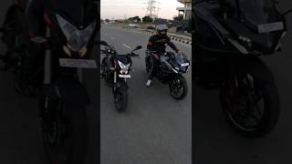 Ns 200 bs7 vs Rs 200 bs7 -_drag race #short #shorts #shortsvideo