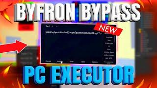 [NEW EXECUTOR] Bypass Byfron on ROBLOX | PC Script Executor