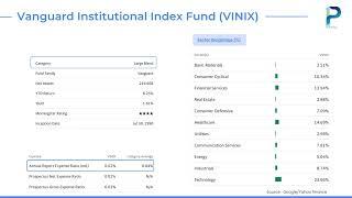 Fund Overview #12 - VINIX -  Vanguard Institutional Index Fund