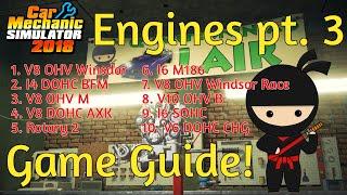 Car Mechanic Simulator 2018 - Game Guide - Engines Pt. 3