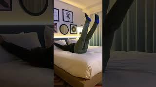 Most colorful hotel we stayed in 2024 ​⁠​@hamptonbyhiltonlondoncity Lovely staff & great service