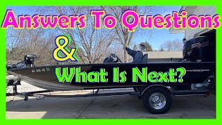 Tracker 195 TXW Answers To Your Questions and What is Next!! ( Your pick! )