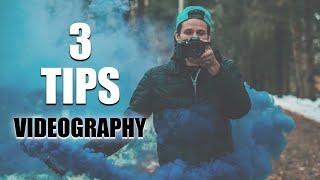 3 Videographer Tips for Beginners