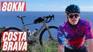 Gravel Vlog | 80KM mit Fahrrad ans Meer | Girona Coffee Ride | Ulrich Bartholmös |Falkenjagd Aristos