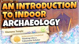 An Introduction to Indoor Archaeology | Golden Slumber Part 2 | Khemenu Temple | Genshin impact 3.1