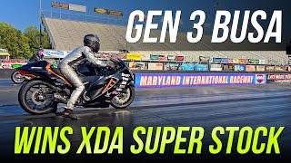 Teasley Dominates With Gen 3 Busa At XDA Finals 2024, Unleashing Black Betty's Beauty.