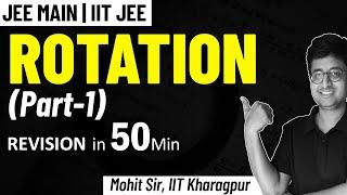 Rotational Motion (Part-1) | MOI Torque & Static Equilibrium | JEE Physics | Mohit Sir (IIT KGP)