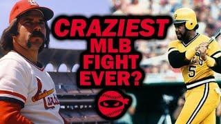 FIGHT!  Is this the All Time Craziest MLB Brawl? The Mad Hungarian & Bill Madlock