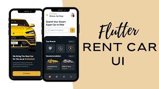 Rent Car - Flutter UI - Speed Code