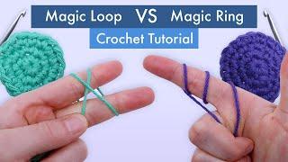 How to Crochet the Best Magic Loop and Magic Ring (aka Magic Circle) || Easy Beginner Tutorial