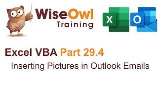 Excel VBA Introduction Part 29.4 - Inserting Pictures in Outlook Emails