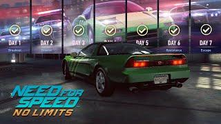 HONDA NSX (1991) DAY 7 NFS No Limits BLACKRIDGE BREAKOUT Gameplay Walkthrough