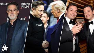 Donald Trump & Elon Musk's Feud: Jimmy Fallon, Jimmy Kimmel & Stephen Colbert Weigh In