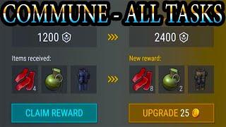 COMMUNE * ALL TASKS * SEASON 48 * LAST DAY ON EARTH * LDOE