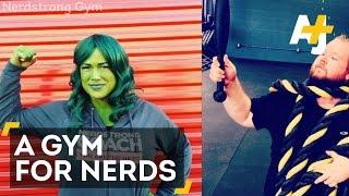 Nerds Sweat It Out in LA's Nerdstrong Gym