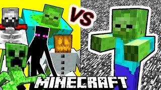 Giant Vs. Mutant Monsters in Minecraft