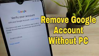 Xiaomi Redmi Note 8 Pro (M1906G7I). Remove Google Account, Bypass FRP, Without PC.