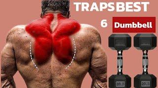 6 Best TRAP workout with dumbbell