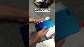 unboxing mi 8 lite aurora blue 2022 rare item