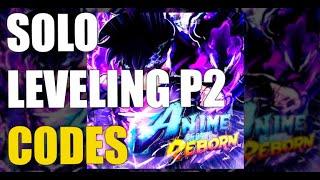 [SOLO LEVELING P2] ANIME REBORN CODES [ROBLOX]