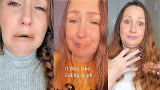 SATISFYING LIPS FUNNY FOOD EATING BLOOPERS I JUST WANT QUIET! (NOT ASMR)