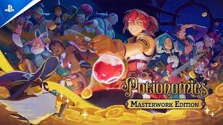 Potionomics: Masterwork Edition - Announcement Trailer | PS5 Games