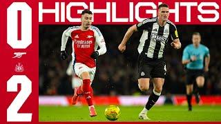 All the key moments from N5 | HIGHLIGHTS | Arsenal vs Newcastle United (0-2) | Carabao Cup