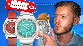 Les Meilleures MONTRES à - 1000€ !