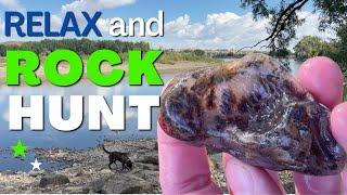 Relaxing Rock Hunt, Stunning Scenery and So Many Beautiful Rocks!