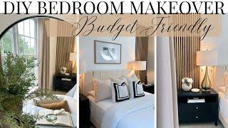 DIY BEDROOM MAKEOVER | BUDGET FRIENDLY BEDROOM TRANSFORMATION