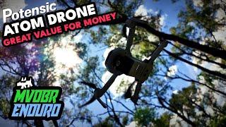 Potensic Atom: Best Budget 4K GPS Camera Drone With QuickShots & Visual Tracking