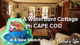 Tour a Waterfront Home on Cape Cod | Drawing a Hedgehog | An Easter Fairy Garden | A Quiet Life