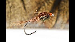 Pheasant tail classic and modern variants. Simple flytying. Life