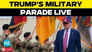 Trump Parade Live | Military Parade Throughout DC On Donald Trump's Birthday | Trump Military Parade