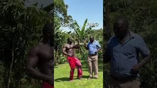 Dancing with an African dad  #dancehall #model #dance #africa #shorts
