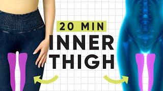 20 Minute Inner Thigh Isolate Workout | No equipment, at-home Pilates exercises