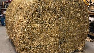 The Hay Bale Blind | Big Bidness Outdoors