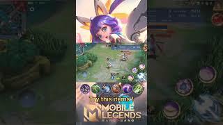 BEST BUILD NANA ATTACK SPEED MARKSMAN INSPIRE #mobilelegends #mlbb #short #shorts #ungil