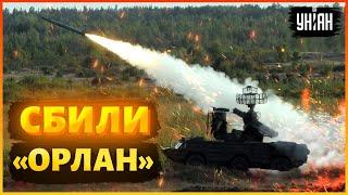 Украинские военные пуском ЗРК "ОСА" приземлили вражеский "Орлан-10"