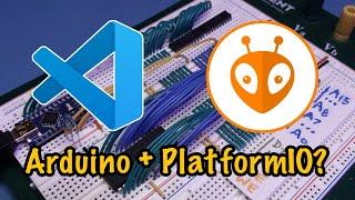 Build an Arduino project with PlatformIO IDE for VSCode