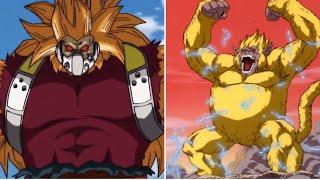 Great Ape/Oozaru All Forms And Transformations