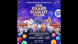 SM MOA Grand Mascot Parade Fireworks 2025