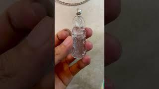 翡翠观音：心听万物生，唯有观音静我心      一念心清净，万般皆自在，观音慈眉善目神韵自然流露，雕工精湛，厚装料子可遇不可求，守护一生平安喜乐#天然缅甸翡翠A货#寓意好物#翡翠观音