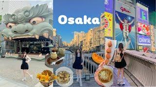 Osaka2024|เที่ยวโอซาก้า2วัน|นั่งบัสจากสนามบินไปนัมบะ|รีวิวห้องพัก| กินของอร่อยๆ