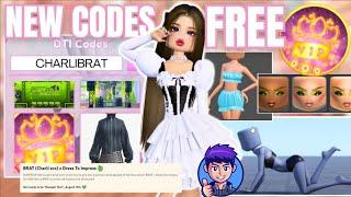 *FREE VIP* & NEW *CODES* IN DRESS TO IMPRESS! NEW POSES, RUNWAY, HAIR & MAKEUP, NEW CLOTHES, THEMES